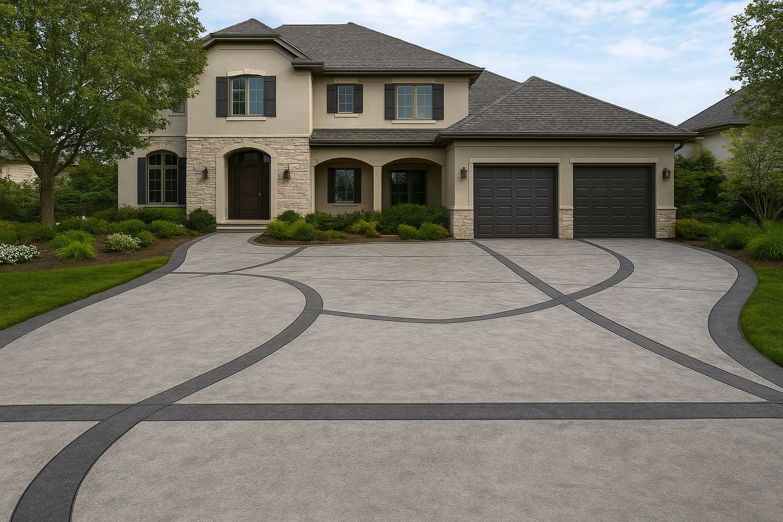Custom Decorative Concrete for Beautiful Outdoor Spaces​