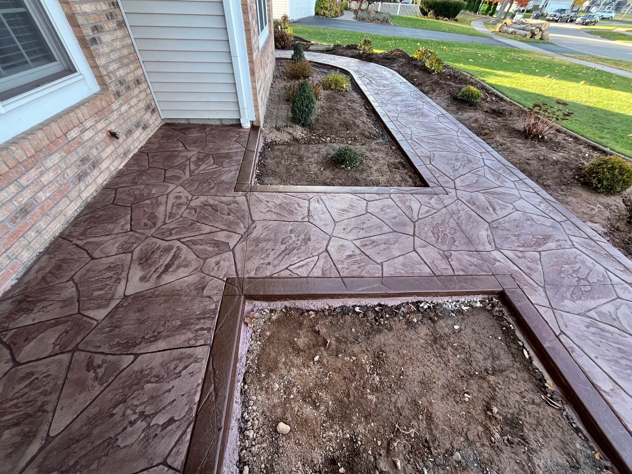 Professional Stamped Concrete Installation