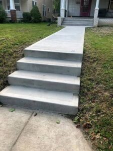 Sidewalks and Stairs