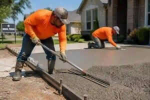 concrete installation services